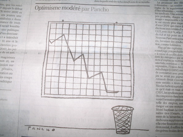 aus Le Monde vom 11 octobre 2008