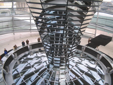 Reichtagskuppel, innen