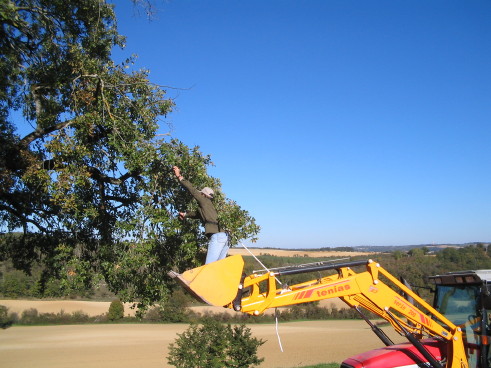 Kilian ist nicht nur in den Ferien...