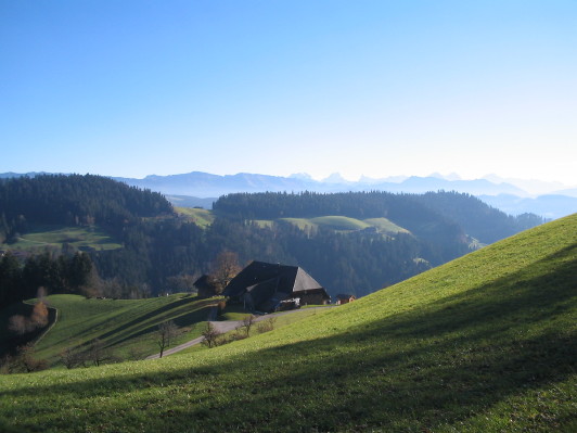 Augstmatt am Weg auf die Lüderen