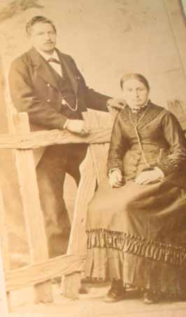 Simon Röthlisberger und Maria-Magdalena Röthlisberger Hänni, meine Urgrosseltern mütterlicherseits