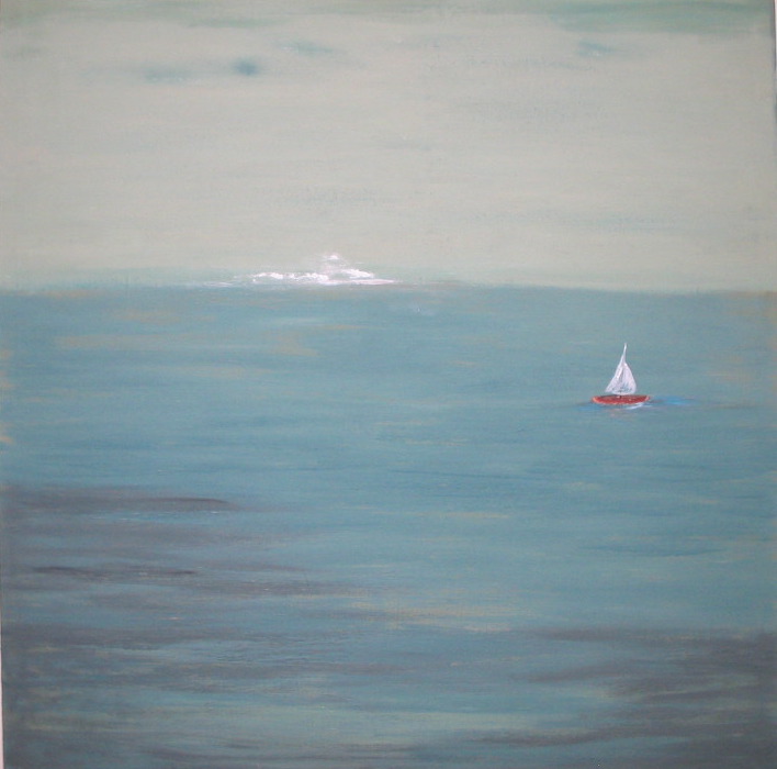 Bild 101, Stephanie Baumann, 100x100cm, Leinwand