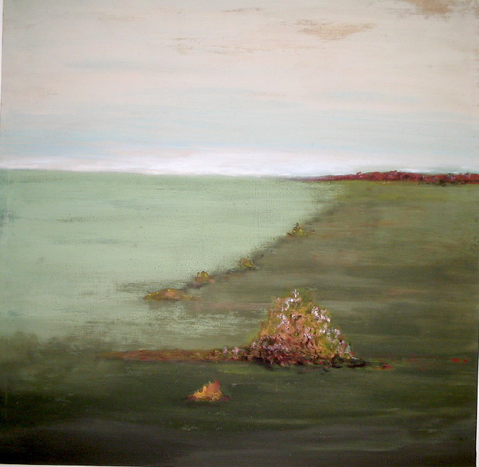 Bild 103, Stephanie Baumann, 100x100cm, auf Leinwand