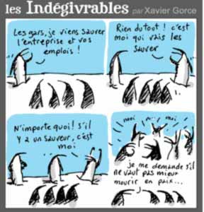 Rette sich wer kann...