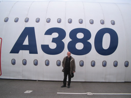 A 380 und Möchtegernpilot A 380 und Möchtegernpilot