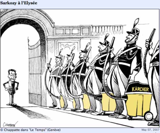 Chapatte in Le Temps, 7.5.2007