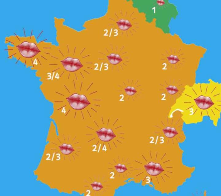 Carte des bises, Klett-Verlag