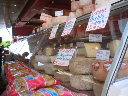 Käseauslage, Seissan