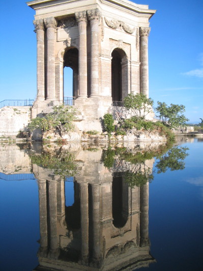 Der Pavillon du Peyrou, Aufnahme Stephanie Baumann