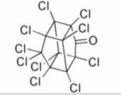 Chemische Formel von Chlordécone