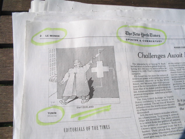 Le Monde, 14.10.2007