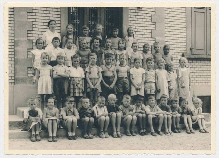 Schule Suberg 1957 (1)